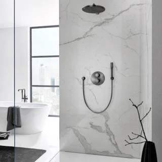 GROHE Rainshower 310 Hoofddoucheset Hard Graphite