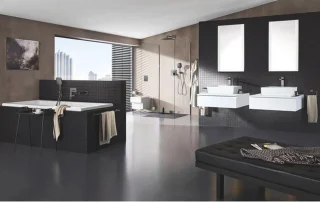 GROHE Rainshower 310 Mono Cube Hoofddoucheset Hard Graphite 26564AL0