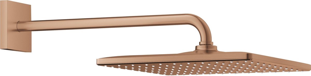 De GROHE Rainshower 310 Mono Cube Hoofddoucheset Warm Sunset 26564DL0 in één oogopslag