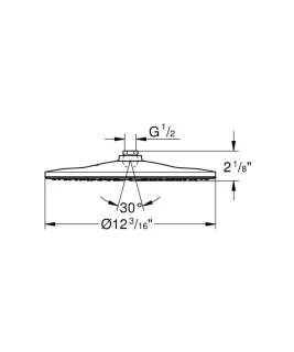 GROHE Rainshower 310 Mono Hoofddouche 31 cm Chroom
