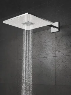 GROHE Rainshower 310 SmartActive Cube Hoofddoucheset Wit