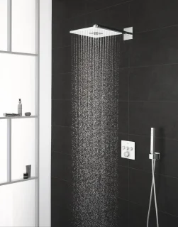 GROHE Rainshower 310 SmartActive Cube Hoofddoucheset Wit