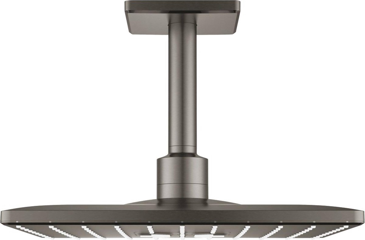 De GROHE Rainshower 310 Smartactive hoofddoucheset hard graphite in één oogopslag