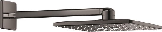 GROHE Rainshower hoofddouche + arm vierkant hard graphite review