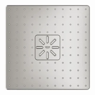 GROHE Rainshower hoofddouche vierkant supersteel met arm