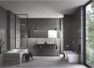 GROHE Rainshower hoofddouche vierkant supersteel met arm