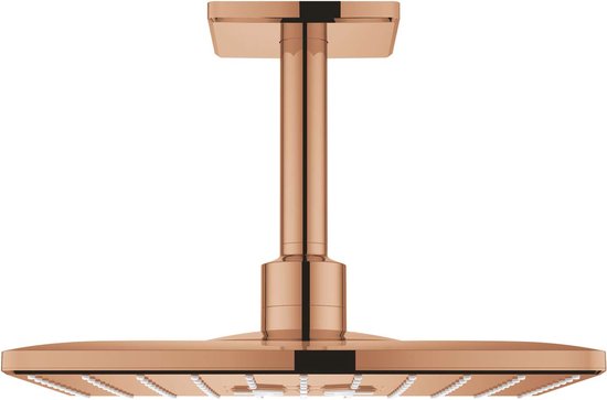 Grohe Rainshower SmartActive Cube Hoofddouche 31x31 cm Warm Sunset