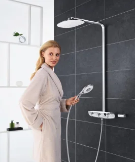 GROHE Rainshower SmartControl Mono douchesysteem 36cm Moon White 26361LS0
