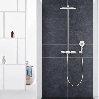 GROHE Rainshower SmartControl Mono douchesysteem 36cm Moon White 26361LS0