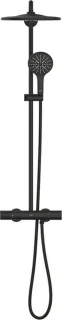 Grohe Rainshower thermostatisch douchesysteem Phantom Black