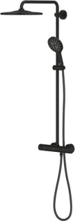 Grohe Rainshower thermostatisch douchesysteem Phantom Black