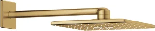 GROHE Rainshower Vierkante Hoofddouche + Arm Cool Sunrise Geborsteld