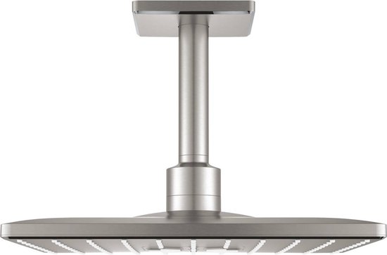 GROHE Rainshower Vierkante Hoofddouche + Arm Supersteel review