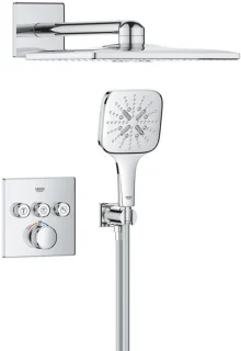 Grohe SmartControl Inbouw Regendoucheset