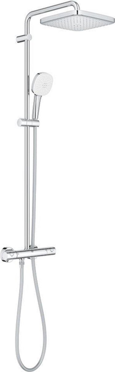 Wat vinden we goed aan de GROHE Tempesta 250 Cube Regendoucheset Chroom