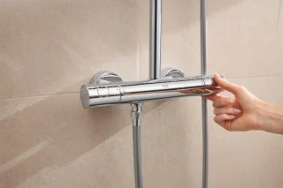 GROHE Tempesta 250 Cube Regendoucheset Chroom