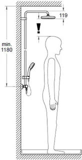 GROHE Tempesta Cosmopolitan 210 Regendouche Chroom