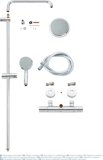 GROHE Tempesta Cosmopolitan Regendouche 16 cm Chroom