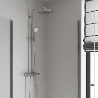 GROHE Tempesta Cosmopolitan Regendoucheset Thermostatisch Chroom