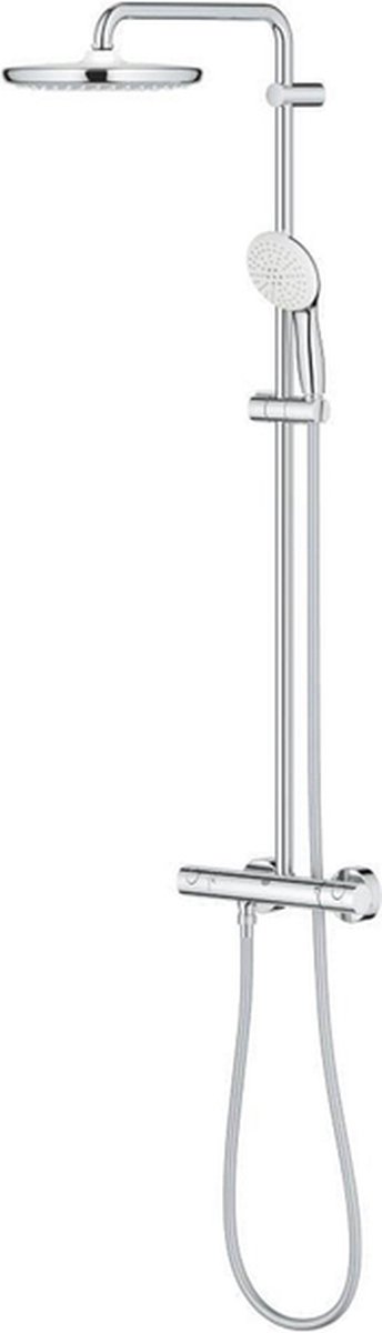 Wat vinden we goed aan de Grohe Tempesta System 250 Doucheset Chroom