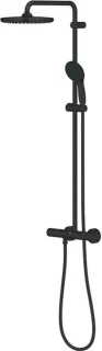 Grohe Tempesta System 250 Douchesysteem Thermostat Mat Zwart