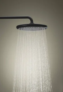 Grohe Tempesta System 250 Douchesysteem Thermostat Mat Zwart