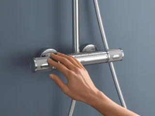 GROHE Vitalio 260 Regendouche met thermostaatkraan chroom
