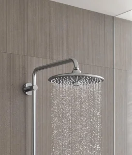 GROHE Vitalio 260 Regendouche met thermostaatkraan chroom