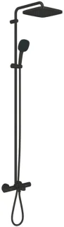 GROHE Vitalio Comfort 250 Douchesysteem Matte Black Wandmontage