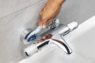 GROHE Vitalio Comfort 250 douchesysteem thermostaat chroom