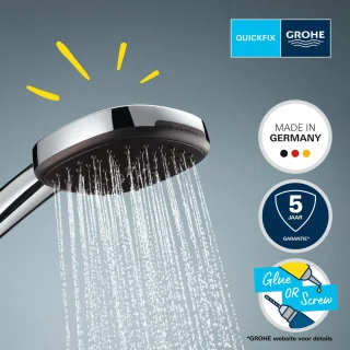 GROHE Vitalio Comfort 250 douchesysteem thermostaat chroom