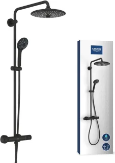 GROHE Vitalio Joy 260 Douchesysteem Phantom Black