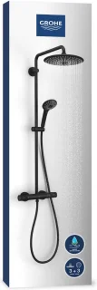 GROHE Vitalio Joy 260 Douchesysteem Phantom Black