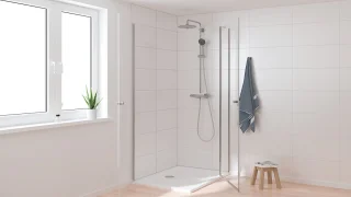 GROHE Vitalio Joy 260 Regendouche Chroom inclusief Thermostaatkraan