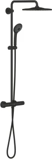 GROHE Vitalio Joy 310 douchesysteem - mat zwart