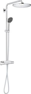 GROHE Vitalio Joy 310 Regendouche met thermostaatkraan en planchet chroom