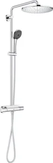 GROHE Vitalio Joy 310 Regendouche met thermostaatkraan en planchet chroom