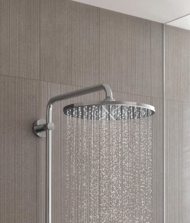 GROHE Vitalio Joy 310 Regendouche met thermostaatkraan en planchet chroom