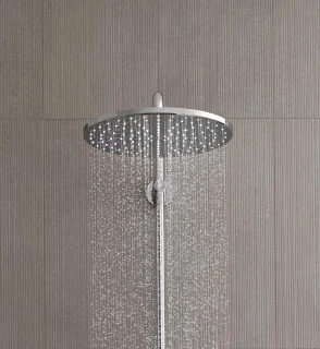 GROHE Vitalio Joy 310 Regendouche met thermostaatkraan en planchet chroom