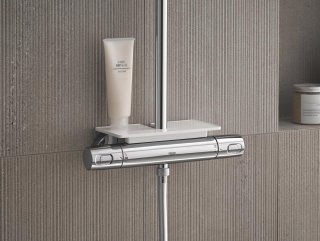 GROHE Vitalio Joy 310 Regendouche met thermostaatkraan en planchet chroom