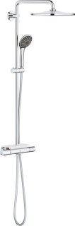 GROHE Vitalio Joy 310 Regendouche met thermostaatkraan en planchet chroom