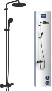 GROHE Vitalio Start 250 douchesysteem Matte Black