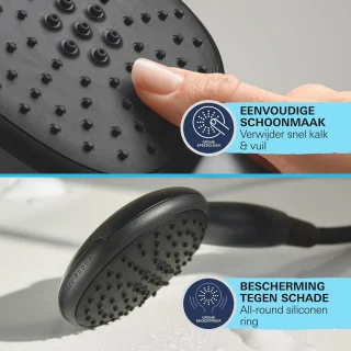 GROHE Vitalio Start 250 douchesysteem Matte Black