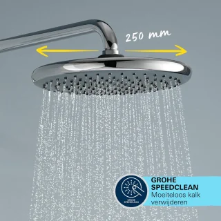 GROHE Vitalio Start 250 Douchesysteem Thermostaat Chroom