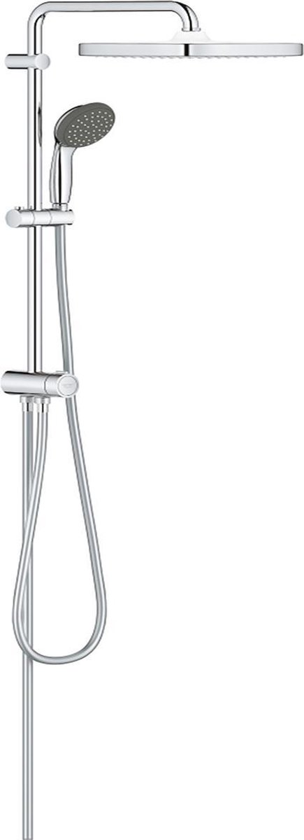 De GROHE Vitalio Start 250 Regendouche Vierkant Chroom in één oogopslag