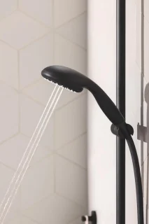 GROHE Vitalio Start Regendouche 250 Mat Zwart Thermostaatkraan