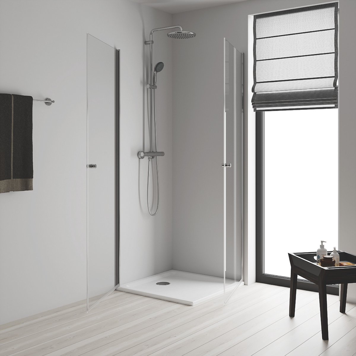 Wat vinden we goed aan de Grohe Vitalio Start System 250 Regendoucheset Chroom