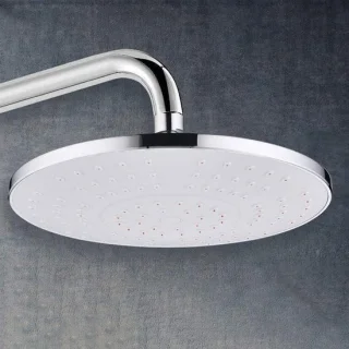 Grote regendouchekop rond 9 inch chroom