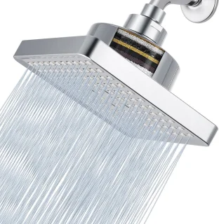 Grote RVS Regendouchekop 15 cm