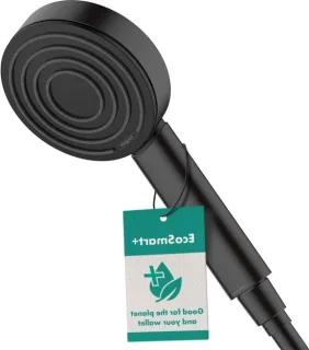 Handdouche 105 mm mat zwart